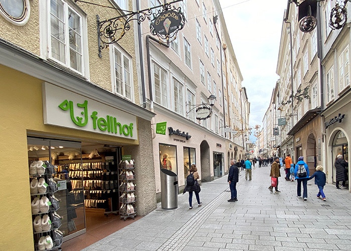 Fellhof Shop Getreidegasse Salzburg